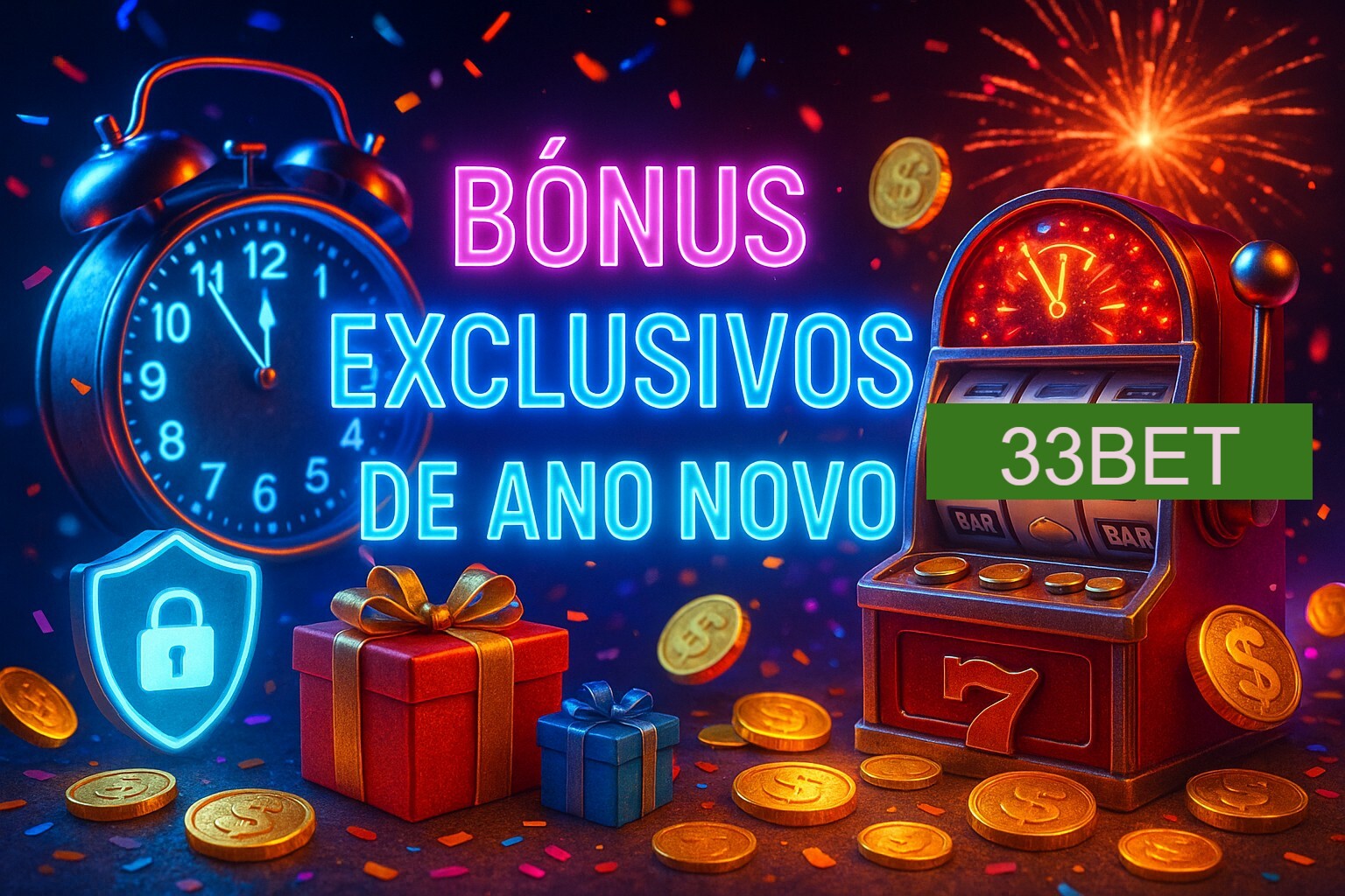 Promoções de Ano Novo no 33BET